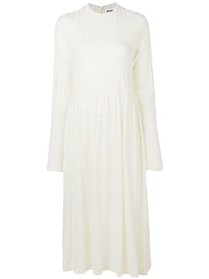 Jil Sander платье макси свободного кроя