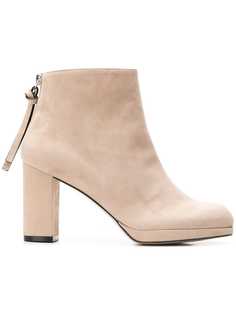 Stuart Weitzman ботильоны с закругленным носком