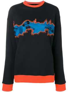 Versus толстовка с вышивкой