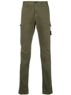 Stone Island брюки-карго узкого кроя