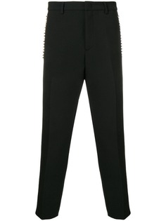 Versace Collection брюки с заклепками