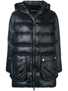 Ermanno Ermanno пуховая куртка с капюшоном