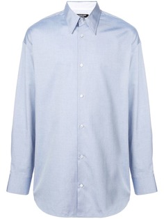 Calvin Klein 205W39nyc приталенная рубашка с длинными рукавами