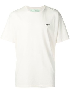 Off-White футболка с принтом стрелок