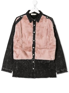 Andorine TEEN embelished denim shirt
