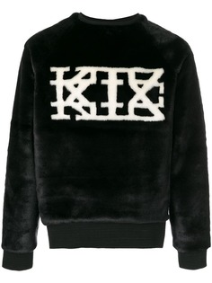 KTZ толстовка из искусственного меха с логотипом