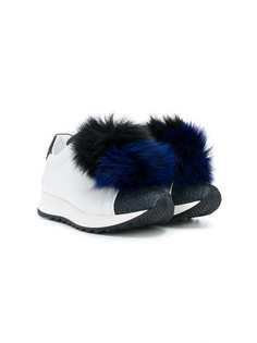 Joshua Sanders Kids pom pom sneakers