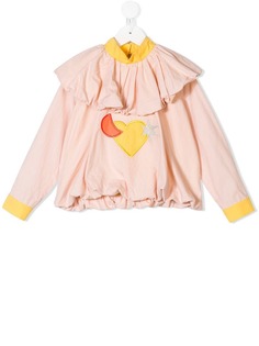 Raspberry Plum Cleopatra blouse