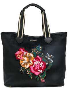 Twin-Set floral tote bag