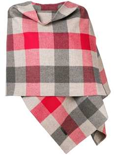 Bottega Veneta oversized checked scarf