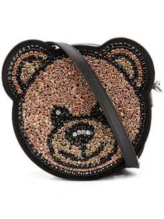 Moschino сумка через плечо в форме медвежьей морды