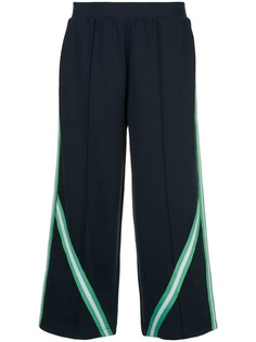 The Upside stripe detail cropped track trousers