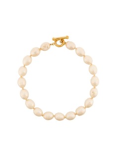 Chanel Vintage цепочка с искусственным жемчугом