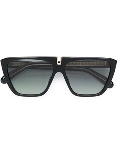 Givenchy Eyewear солнцезащитные очки в квадратной оправе с затемненными линзами
