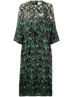 Anntian платье со сборкой и цветочным принтом