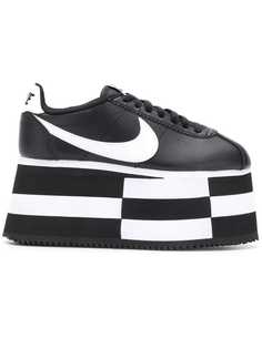 Comme Des Garçons кроссовки на платформе x Nike