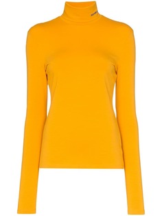 Calvin Klein 205W39nyc топ с высокой горловиной и логотипом