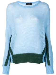 Ki6 панельный вязаный джемпер