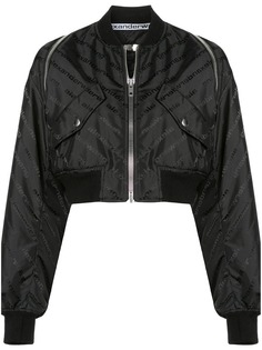Alexander Wang укороченная куртка-бомбер