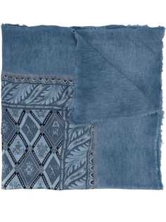 Avant Toi шарф с принтом