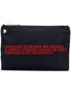 Calvin Klein 205W39nyc клатч с вышивкой