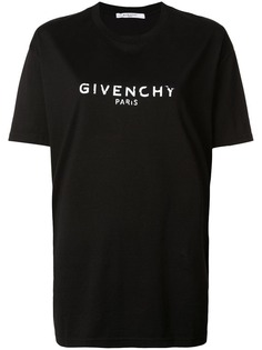 Givenchy футболка оверсайз с логотипом
