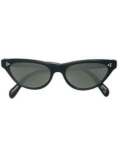 Oliver Peoples солнцезащитные очки в оправе кошачий глаз
