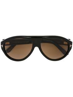 Tom Ford Eyewear солнцезащитные очки в оправе авиатор