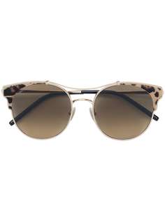 Jimmy Choo Eyewear солнцезащитные очки Lue с леопардовым принтом