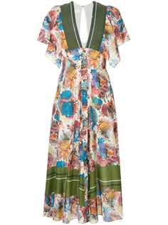 GINGER & SMART платье Submerge с цветочным принтом