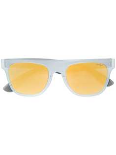 Retrosuperfuture солнцезащитные очки с двухцветными линзами и прямым верхом