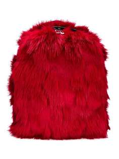 Andorine faux fur backpack