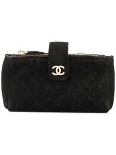 Chanel Vintage стеганая косметичка