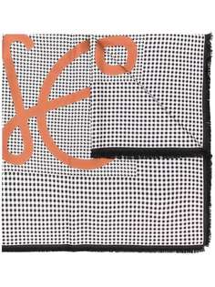 Loewe шарф в клетку