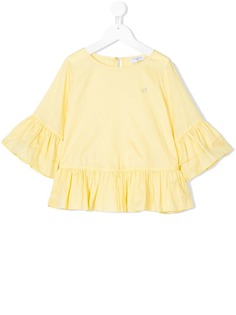 Monnalisa блузка с оборками