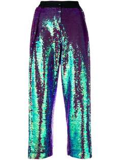 Peter Jensen pleated sequin trousers