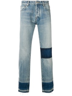 Ambush прямые джинсы с контрастной вставкой