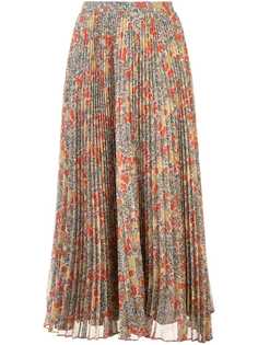 Alexis плиссированная юбка с цветочным принтом Phylicia