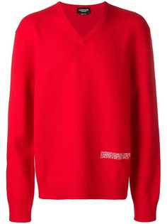 Calvin Klein 205W39nyc свитер с V-образной горловиной