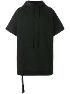 Unravel Project толстовка с капюшоном и короткими рукавами