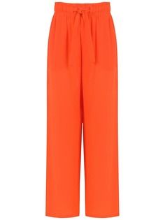 Egrey silk palazzo pants