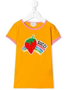 Gucci Kids футболка с принтом