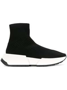 Mm6 Maison Margiela трикотажные кроссовки длиной по щиколотку