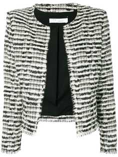 Iro укороченный твидовый пиджак