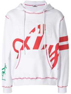 Gcds толстовка с капюшоном с принтом логотипа