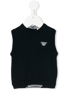 Emporio Armani Kids трикотажный жилет