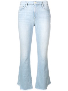 FRAME укороченные расклешенные джинсы