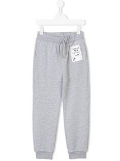 Gaelle Paris Kids спортивные штаны с фирменной нашивкой