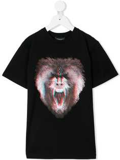 Marcelo Burlon County Of Milan Kids футболка с принтом обезьяны