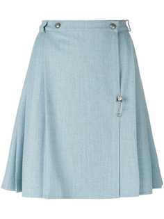Versace Vintage юбка с плиссировкой